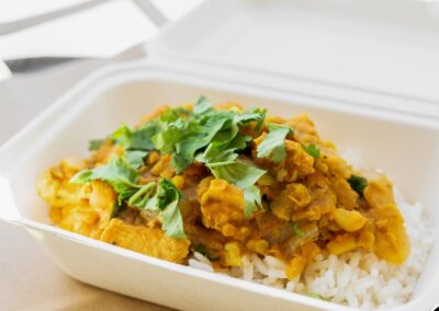 Salad Box Delivery Curry